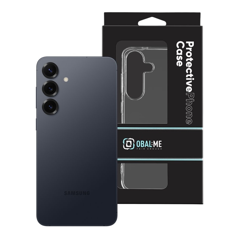 OBAL:ME TPU Kryt pro Samsung Galaxy S25 Transparent