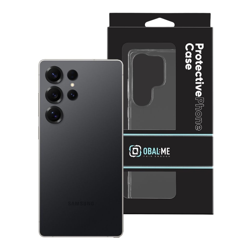 OBAL:ME TPU Kryt pro Samsung Galaxy S25 Ultra Transparent