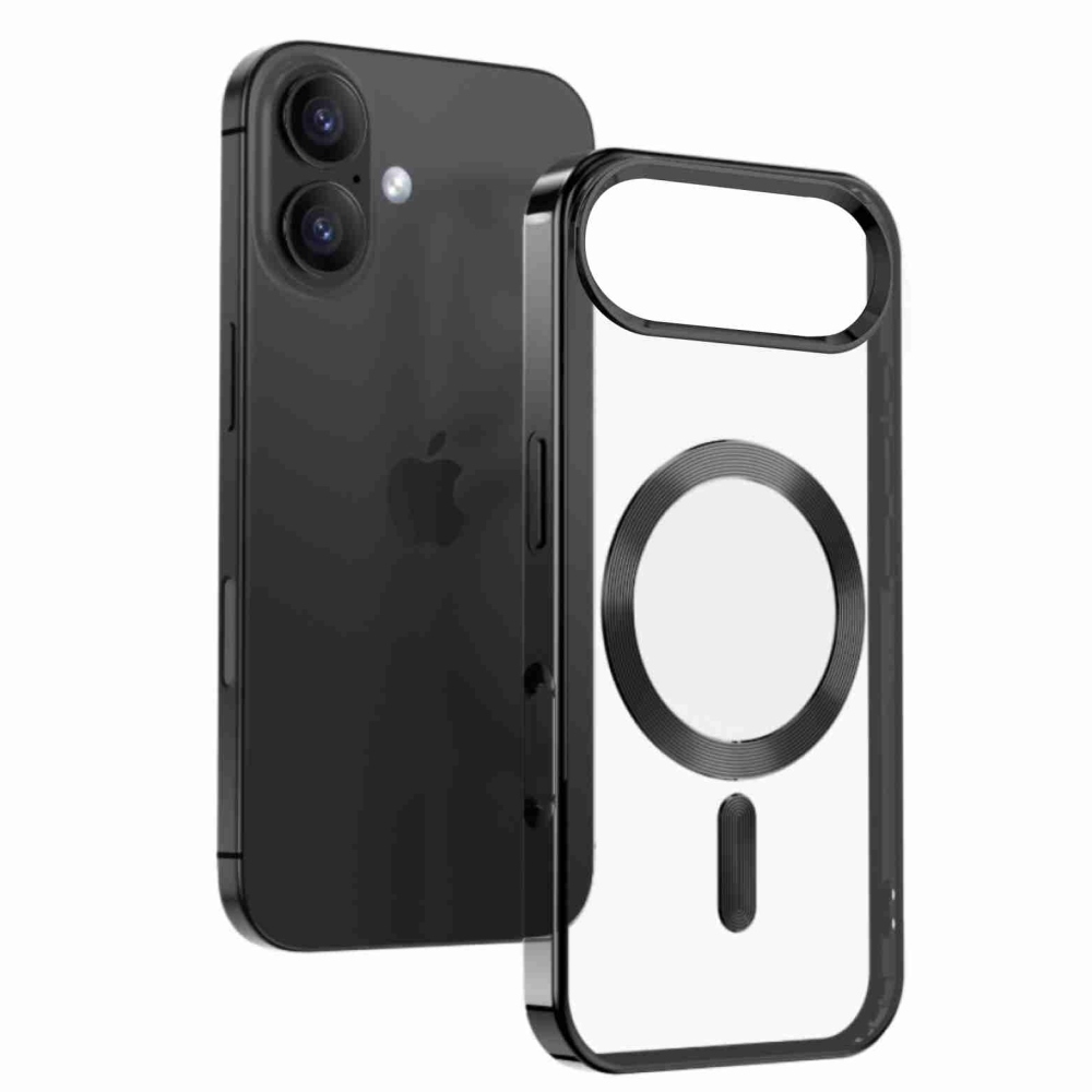 Obal SWISSTEN Clear Jelly MagStick Metallic na Apple iPhone  17 Air - černý