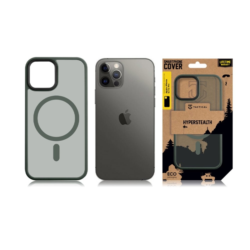 Tactical MagForce Hyperstealth Kryt pro iPhone 12/12 Pro Forest Green
