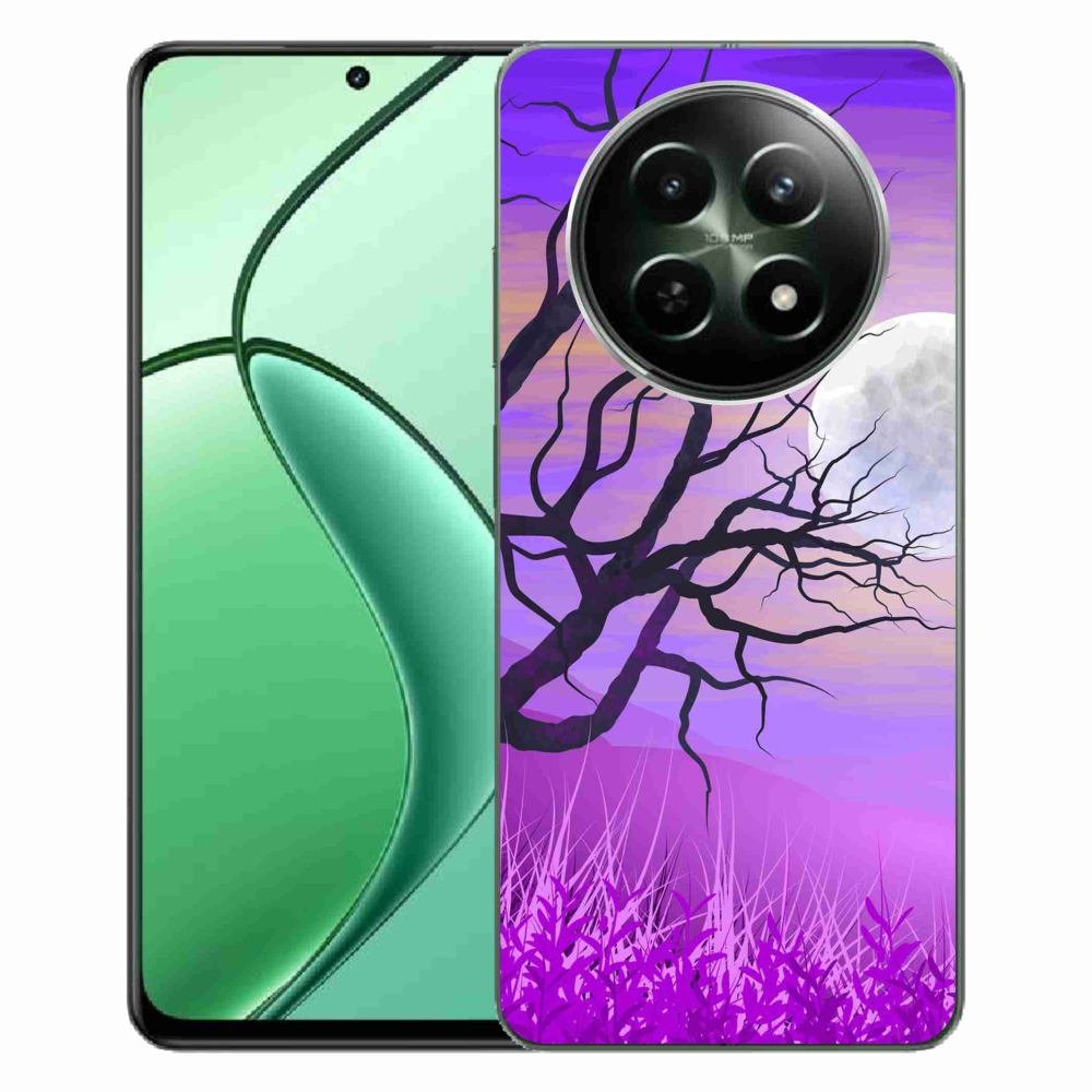 Gelový obal mmCase na Realme 12 5G/12x 5G - kreslený opadaný strom