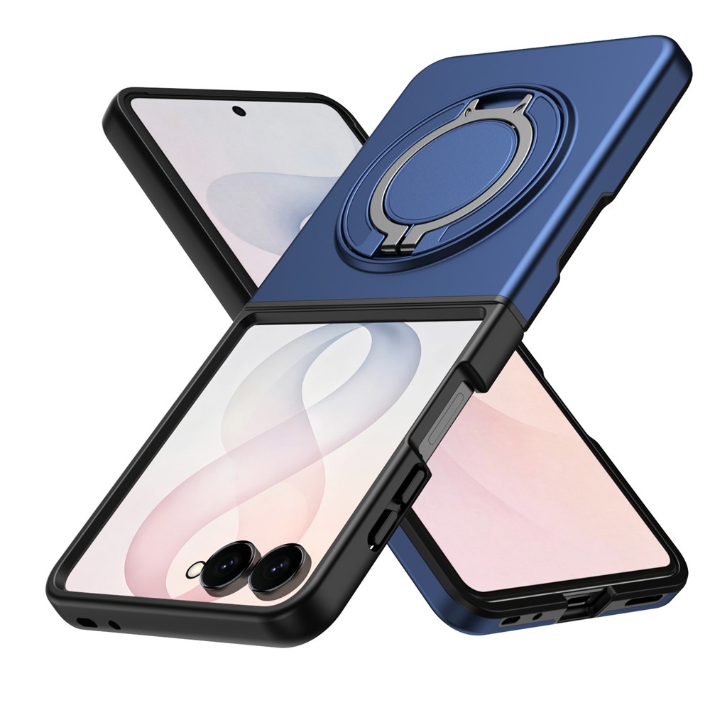 Obstruct plastový obal na Samsung Galaxy Z Flip8 5G - černý/modrý
