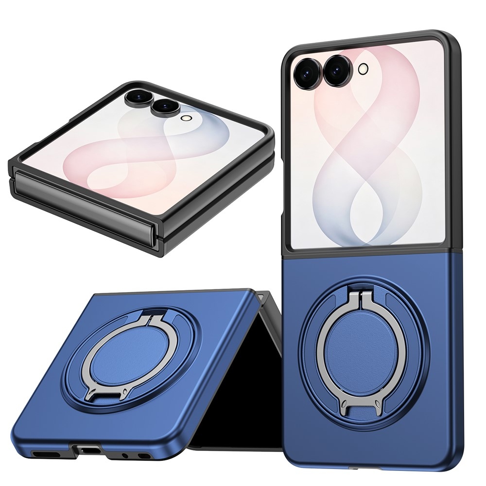 Obstruct plastový obal na Samsung Galaxy Z Flip8 5G - černý/modrý