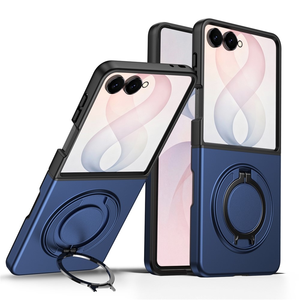 Obstruct plastový obal na Samsung Galaxy Z Flip8 5G - černý/modrý