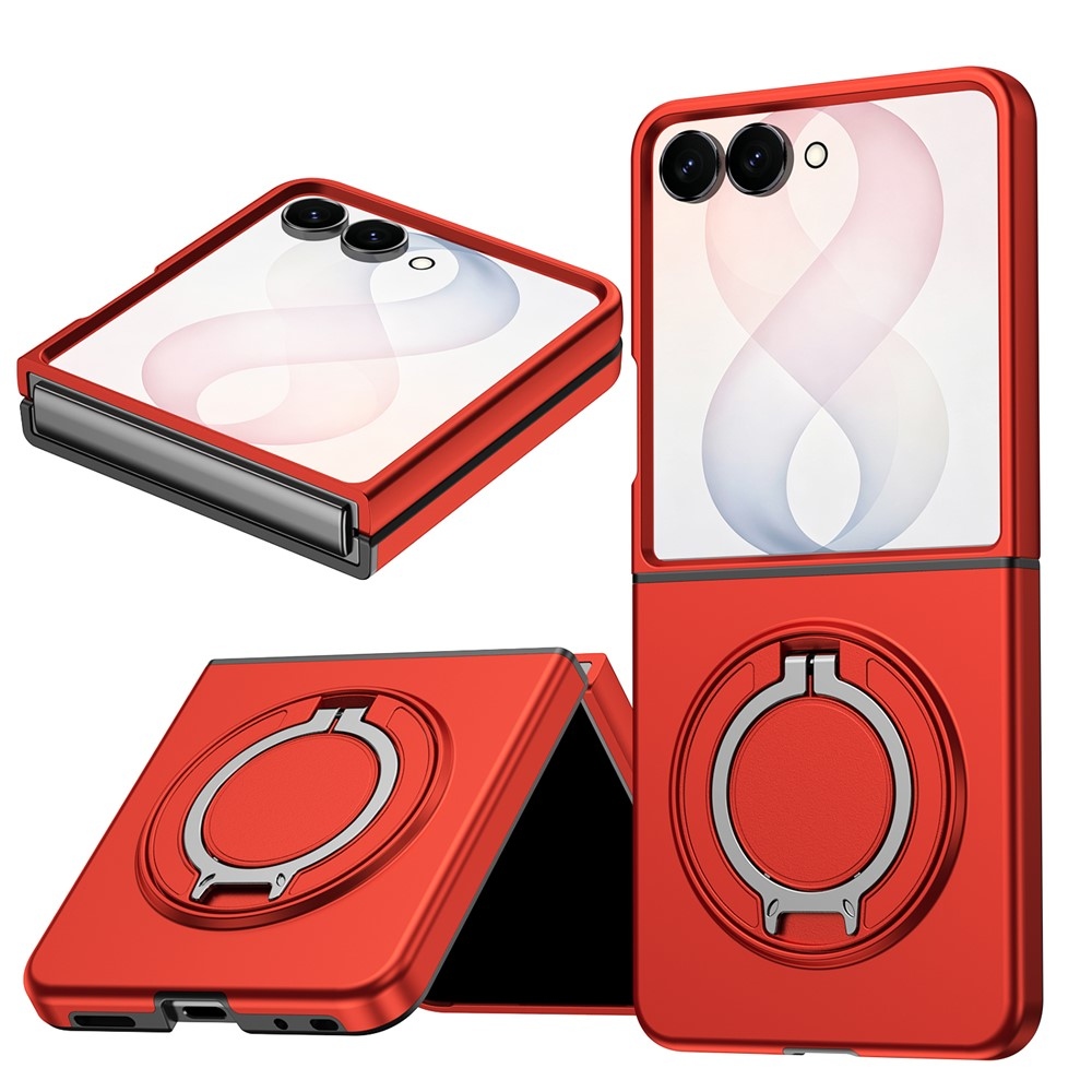Obstruct plastový obal na Samsung Galaxy Z Flip8 5G - červený