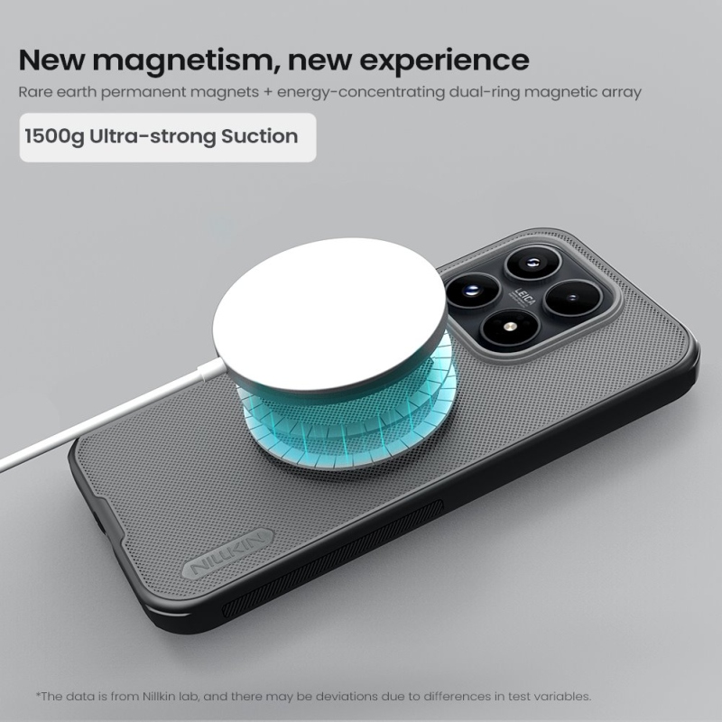 Nillkin Super Frosted PRO Magnetic Zadní Kryt pro Xiaomi 17 Transparent Black