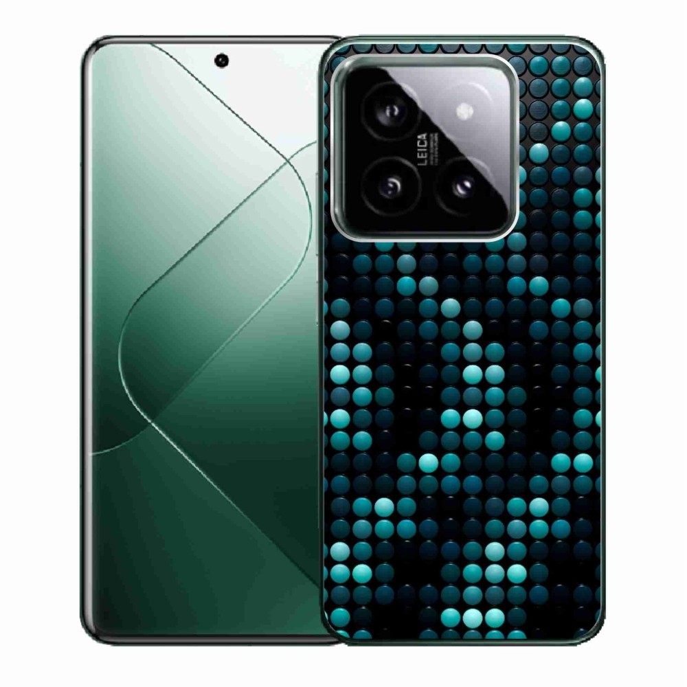 Gelový kryt mmCase na Xiaomi 14 - abstraktní motiv 15