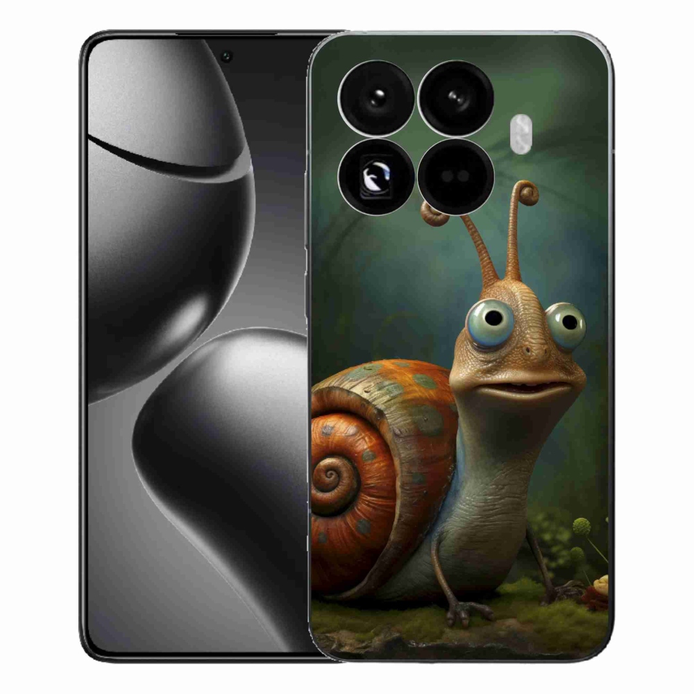 Gelový kryt mmCase na Xiaomi 15T Pro - šnek
