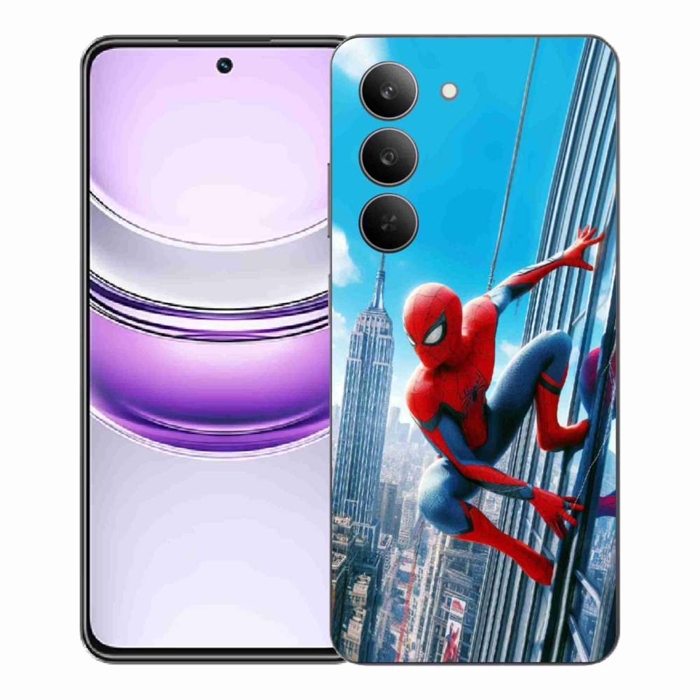 Gelový kryt mmCase na Realme 14x 5G - spiderman