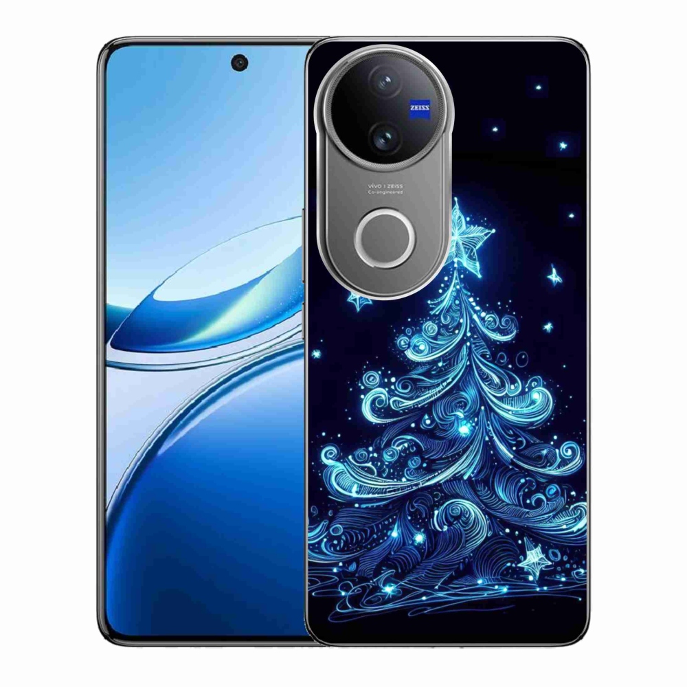 Gelový kryt mmCase na Vivo V50 5G - neonový vánoční stromek 4