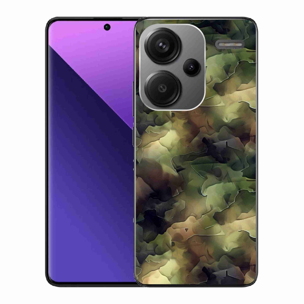 Gelový kryt mmCase na Xiaomi Redmi Note 13 Pro+ 5G - maskáčový vzor 10