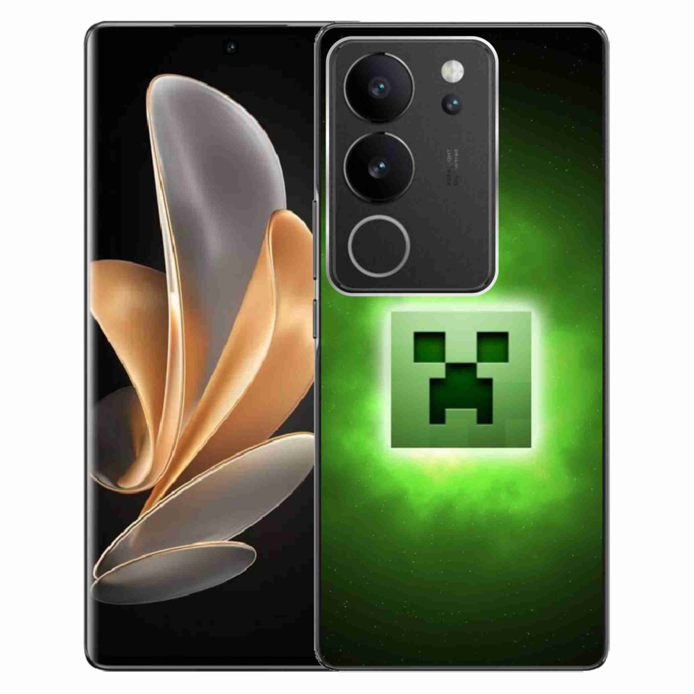Gelový kryt mmCase na Vivo V29 5G - minecraft