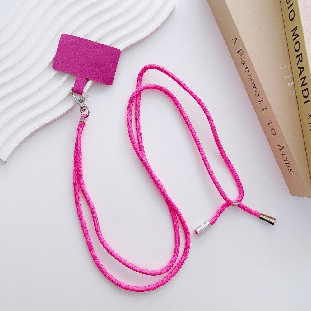 Braid nastavitelná šňůrka na krk s kartičkou - rose