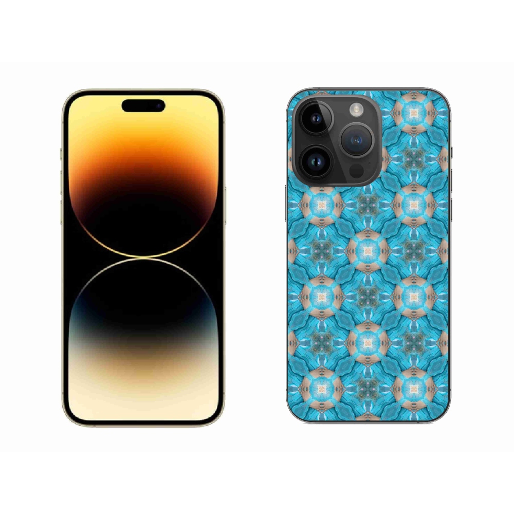 Gelový kryt mmCase na iPhone 14 Pro Max - abstraktní motiv 12