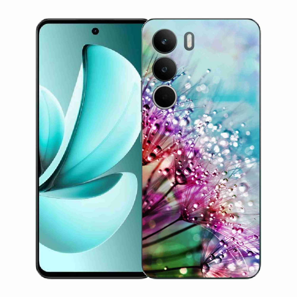 Gelový kryt mmCase na Realme C71 - barevné květy