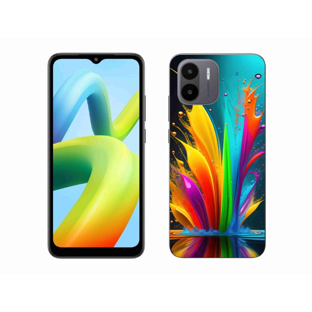 Gelový kryt mmCase na Xiaomi Redmi A1/Redmi A2 - abstraktní motiv 1
