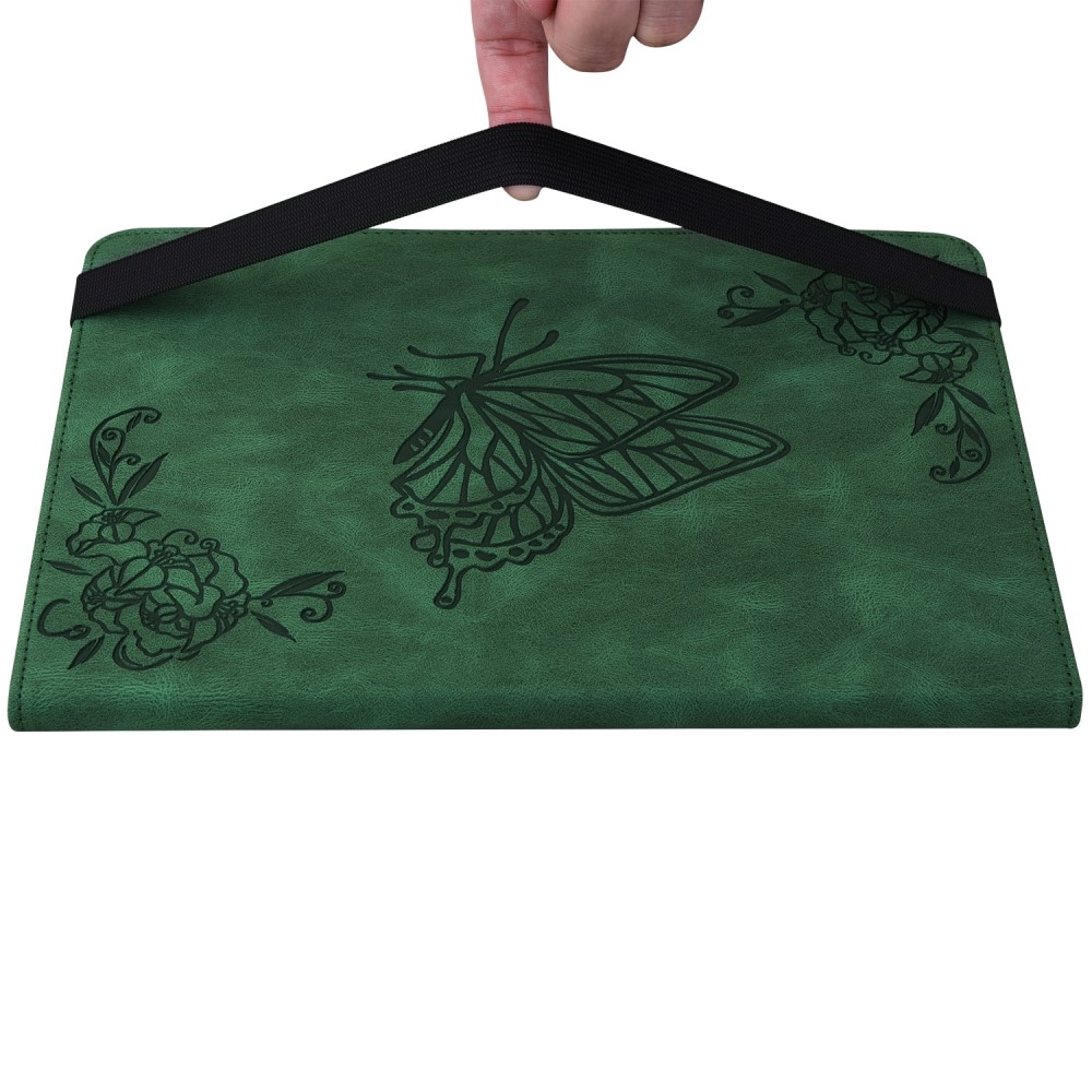 Imprint zavírací pouzdro na Lenovo Tab M10 5G - zelené
