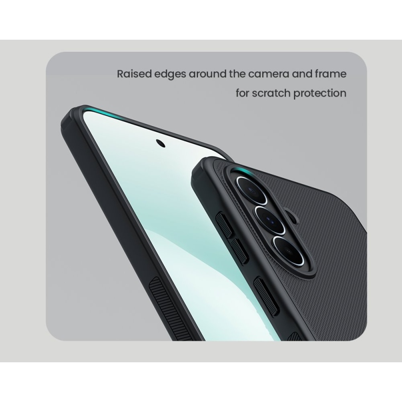 Nillkin Super Frosted PRO Zadní Kryt pro Samsung Galaxy A37 Black