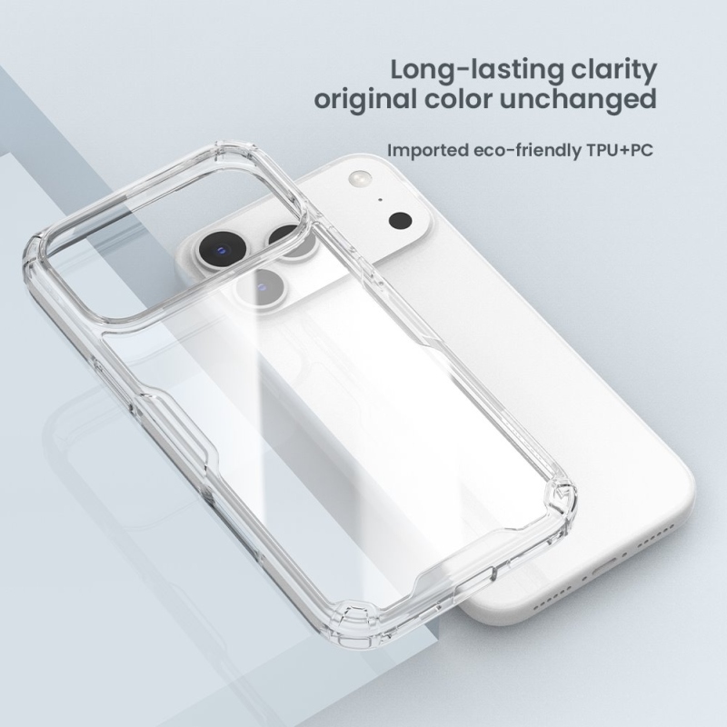 Nillkin Nature TPU PRO Kryt pro Apple iPhone 17 Pro Max Transparent