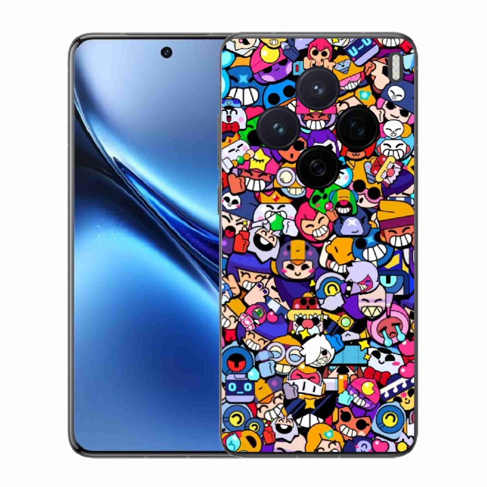 Gelový kryt mmCase na Vivo X200 5G - brawl stars 2