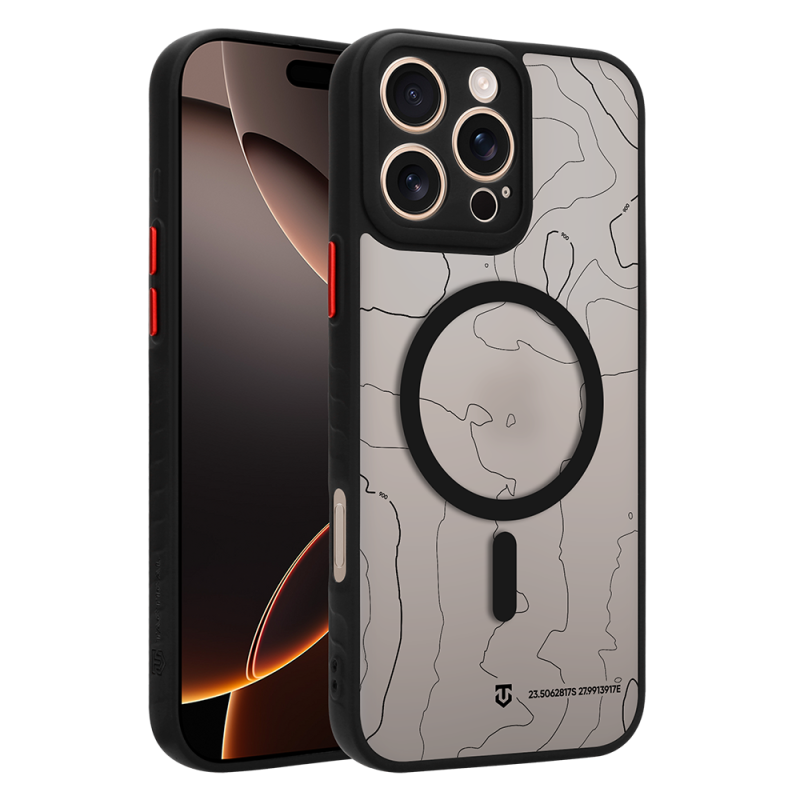 Tactical MagForce Warthog Kryt pro Apple iPhone 16 Pro Max Asphalt