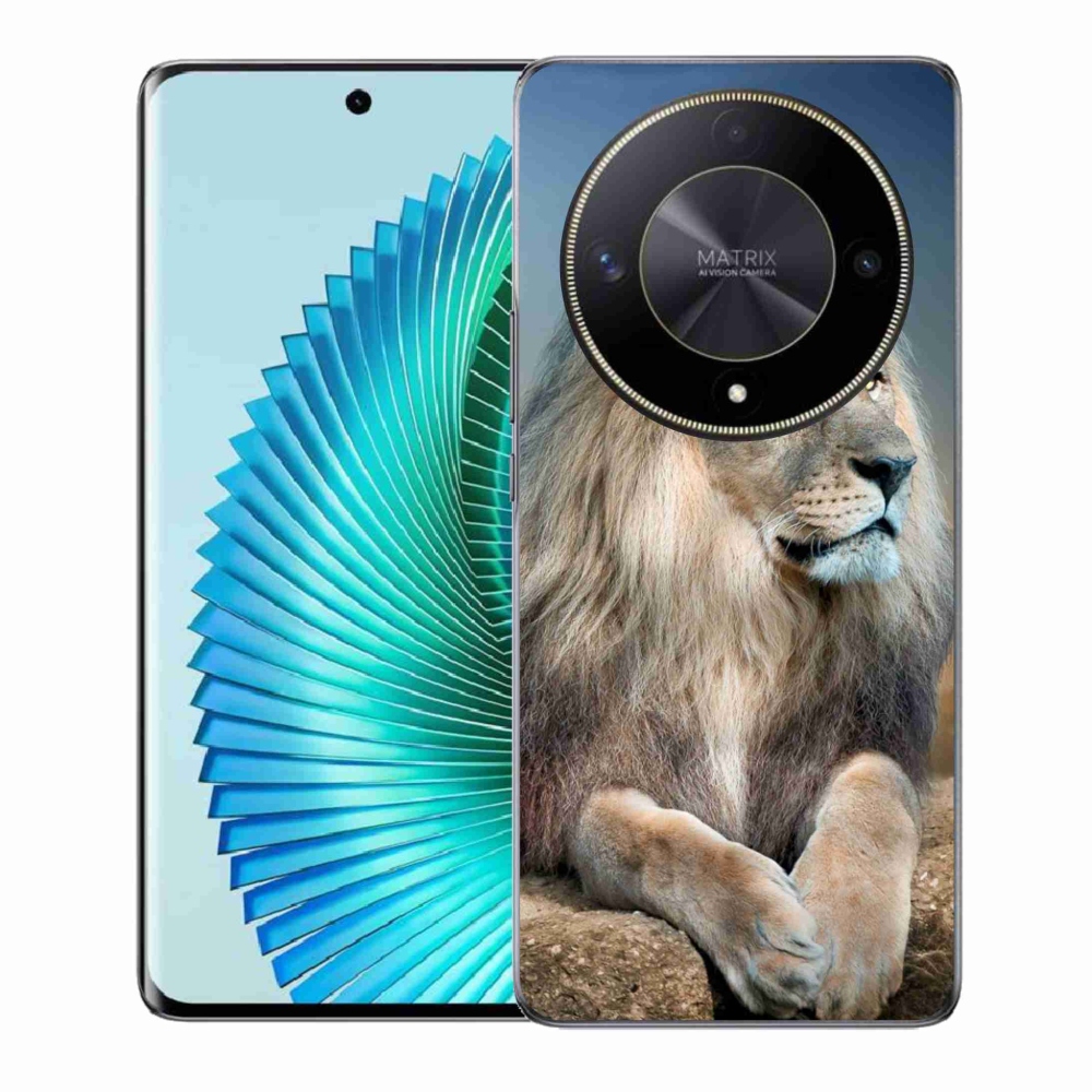 Gelový obal mmCase na Honor Magic 6 Lite 5G - lev 1