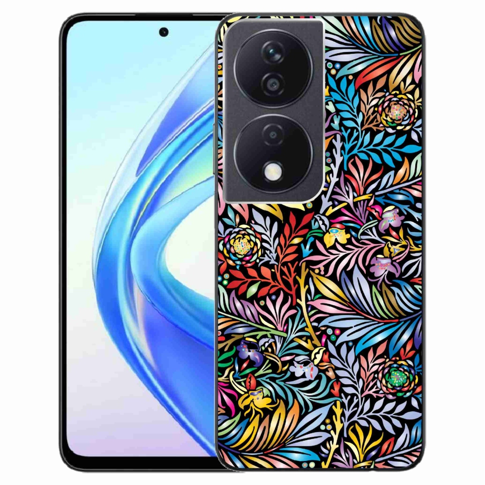 Gelový kryt mmCase na Honor X7b/Honor 90 Smart - květiny 5