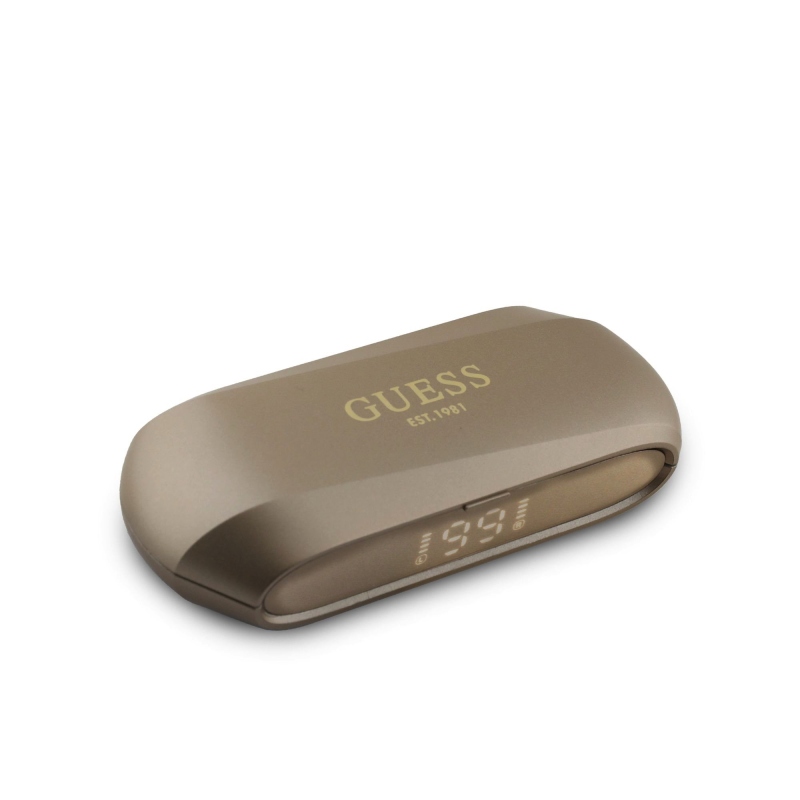 Guess Elongated Metallic ENC TWS Bezdrátová Sluchátka Gold