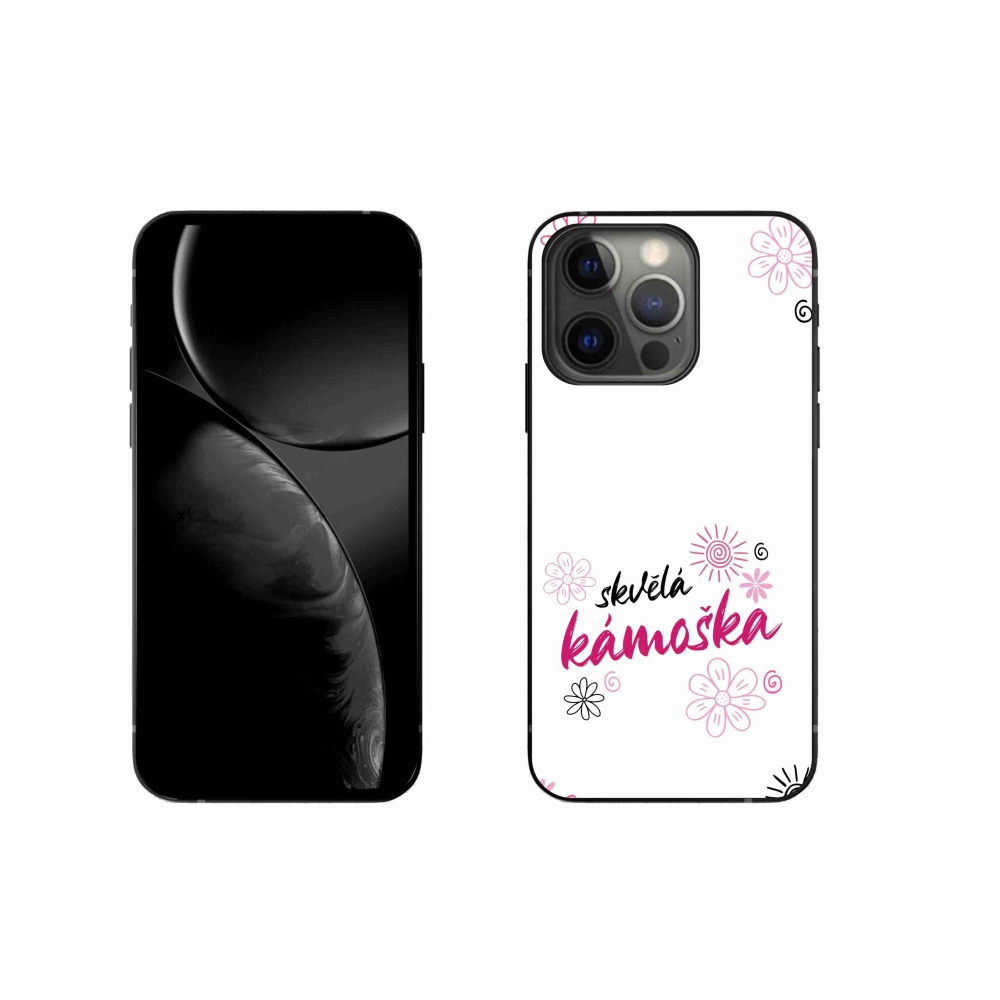 Gelový kryt mmCase na iPhone 13 Pro 6.1 - skvělá kámoška bílé pozadí