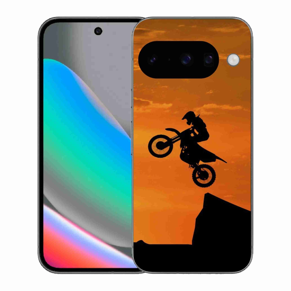Gelový kryt mmCase na Google Pixel 10 - motocross