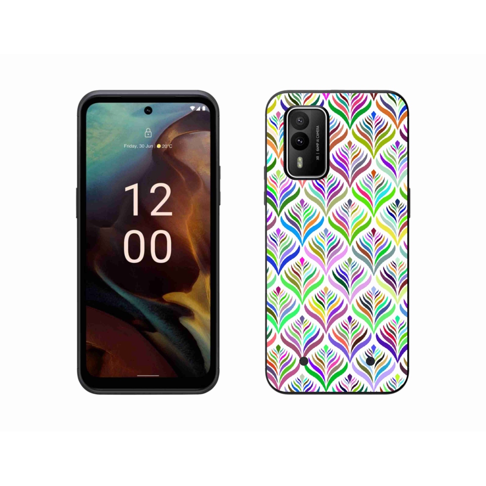 Gelový kryt mmCase na Nokia XR21 - abstrakt 15