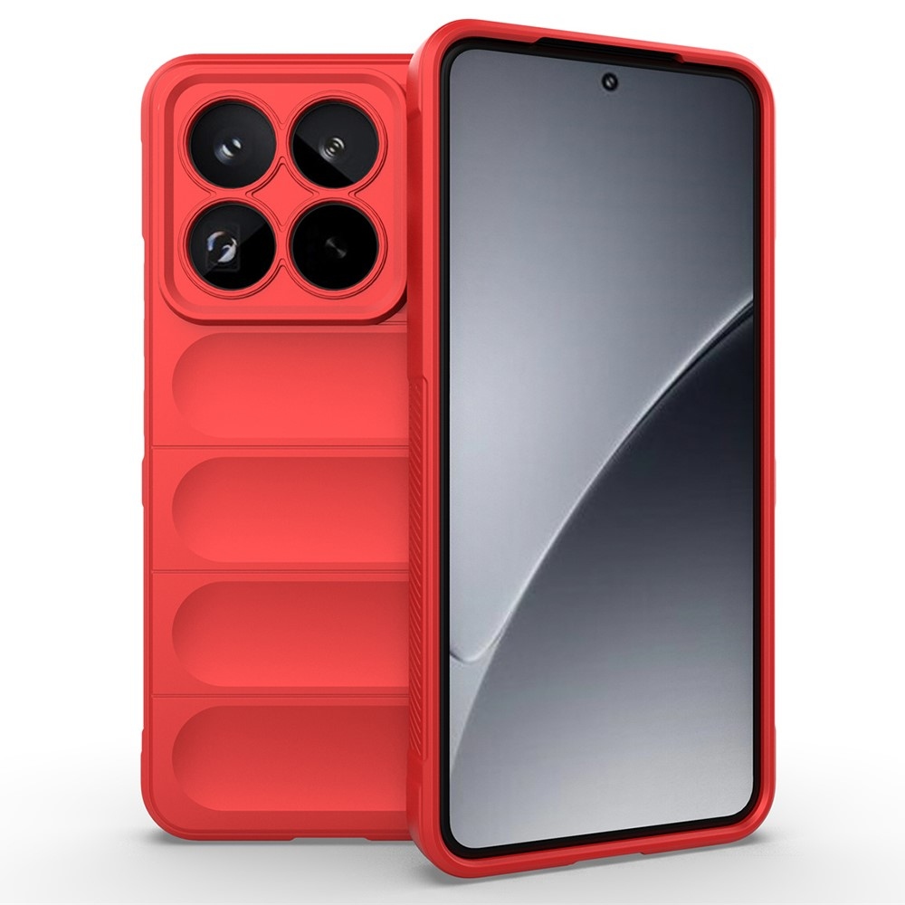 Rugg odolný gelový obal na Xiaomi 15 Pro - červený