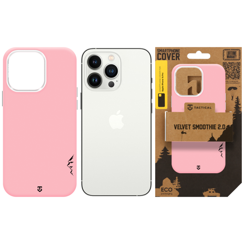 Tactical MagForce Velvet Smoothie 2.0 Kryt pro Apple iPhone 14 Pink Panther