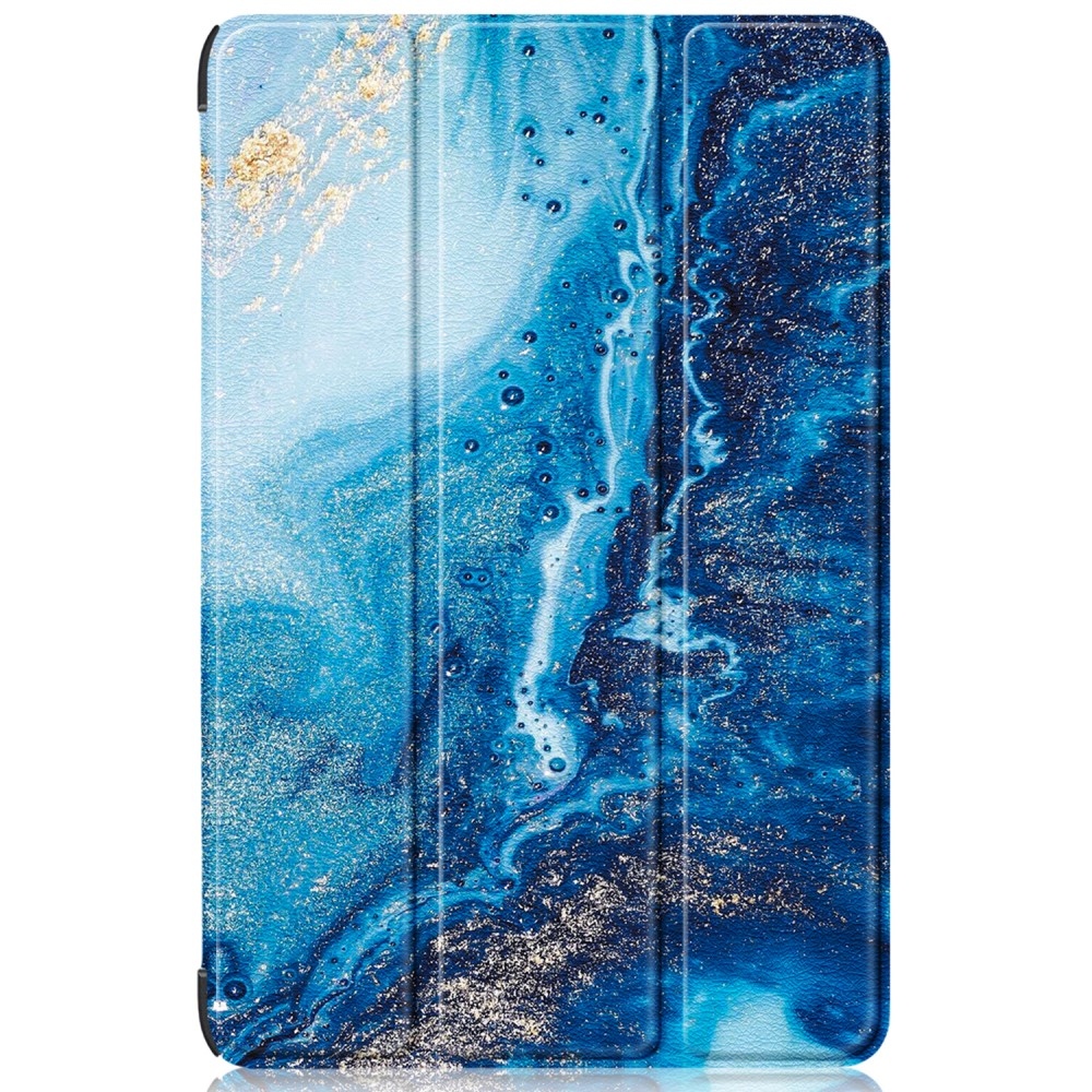 Print chytré zavírací pouzdro na Samsung Galaxy Tab S9/Tab S10 - mořské vlny