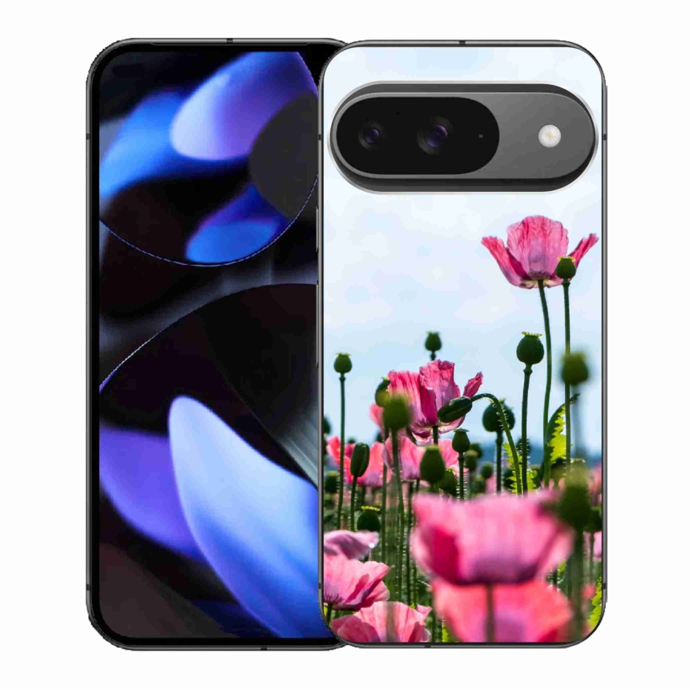 Gelový kryt mmCase na Google Pixel 9/9 Pro - vlčí mák