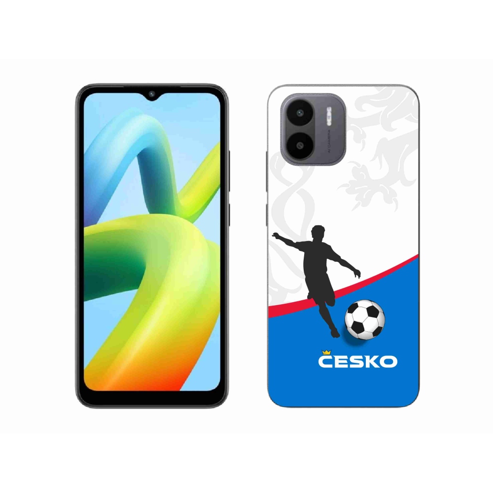 Gelový kryt mmCase na Xiaomi Redmi A1 - fotbal Česko 1