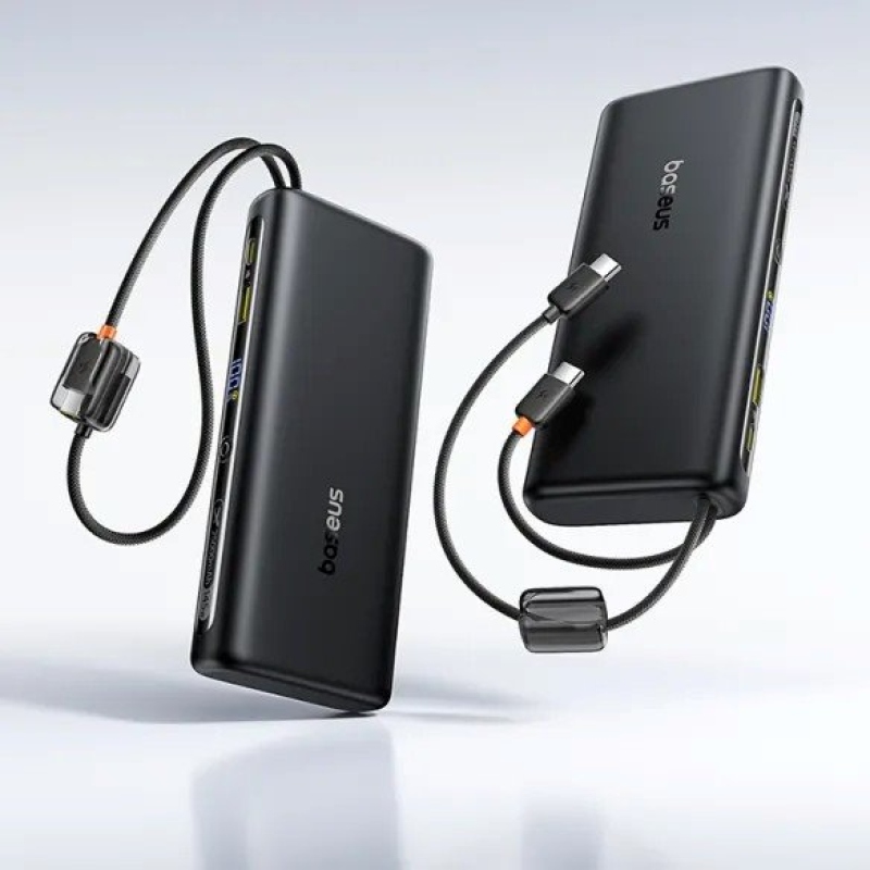 Baseus EnerFill FC41 145W Magnetická Powerbanka 25000mAh Cosmic Black