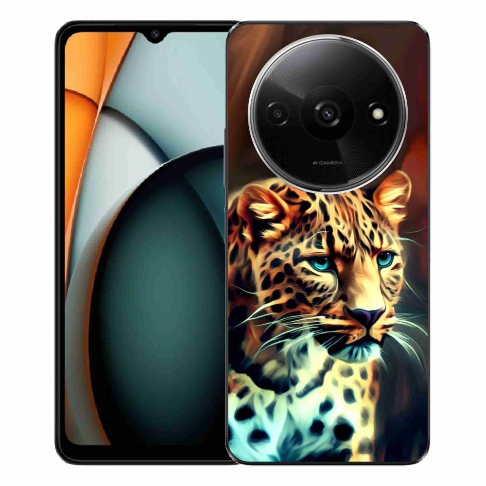 Gelový kryt mmCase na Xiaomi Redmi A3 - leopard