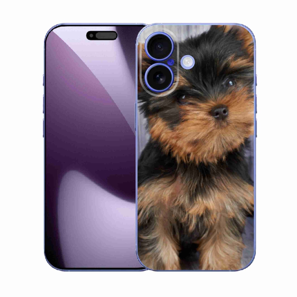Gelový kryt mmCase na iPhone 17 - jorkšír 9
