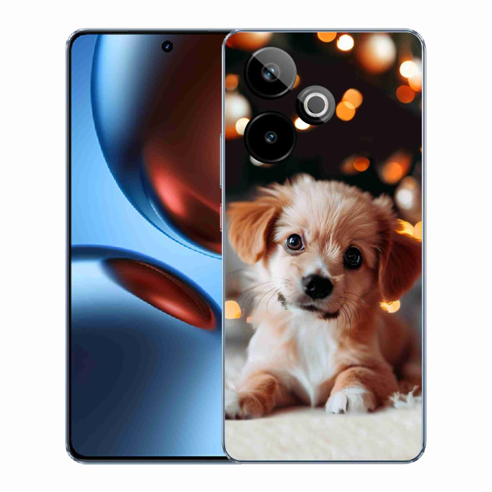 Gelový kryt mmCase na Realme GT 7 5G/GT 7T 5G - štěňátko