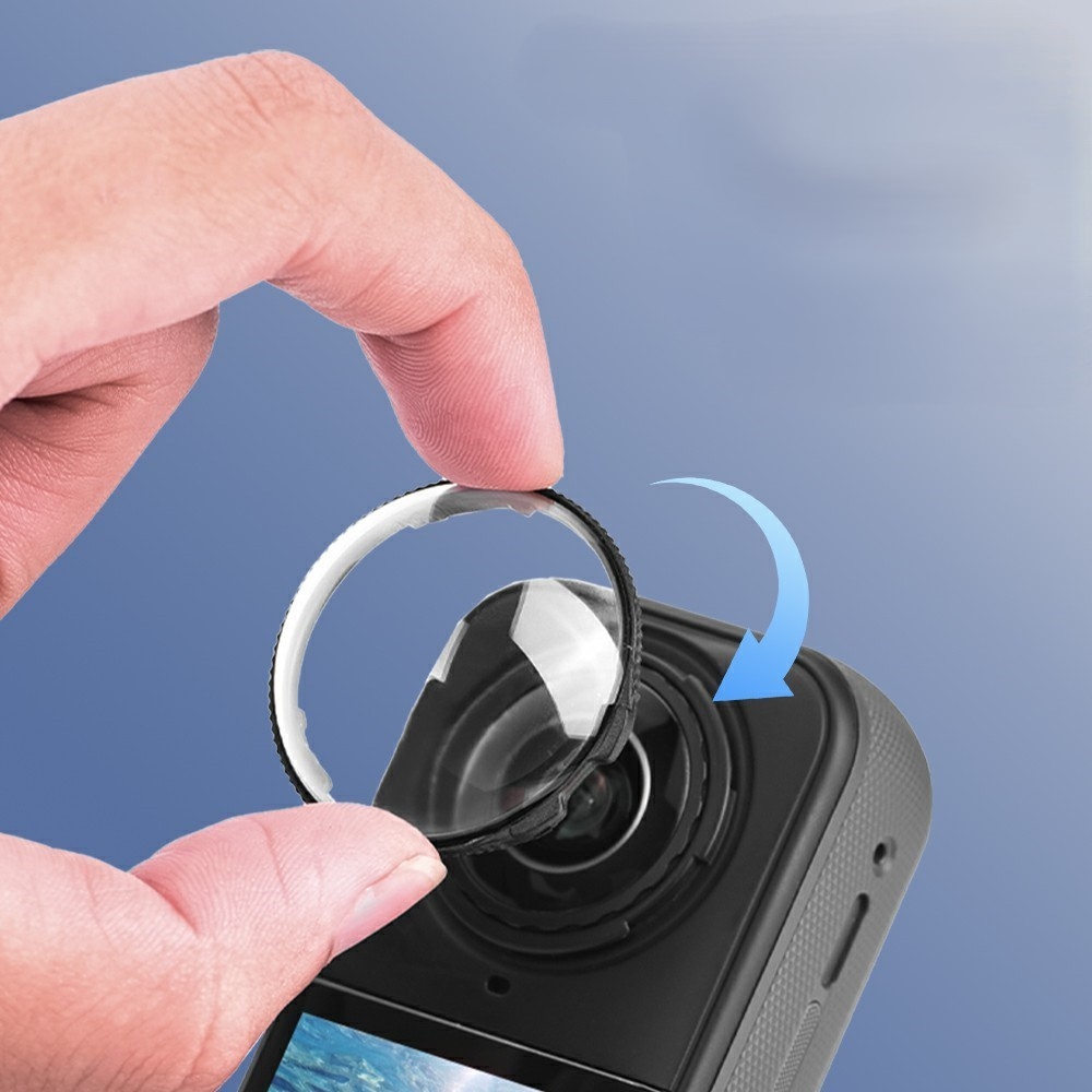 Ochranné krytky objektivů pro Insta360 X5 (2 ks)