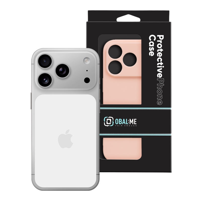 OBAL:ME Glossy Kryt pro Apple iPhone 18 Pro Blush
