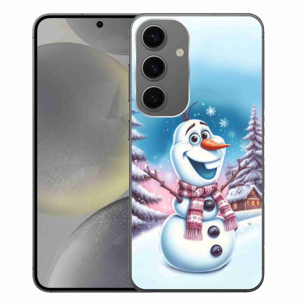 Gelový kryt mmCase na Samsung Galaxy S24+ - ledové království