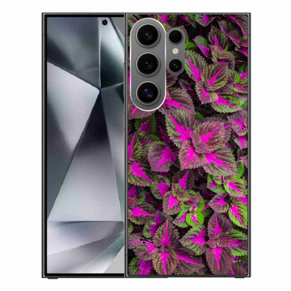 Gelový kryt mmCase na Samsung Galaxy S24 Ultra - květiny 10