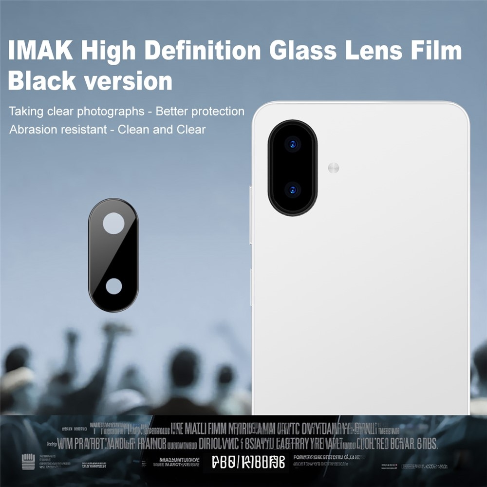 IMK sklo čočky fotoaparátu na Samsung Galaxy A07 4G - černé