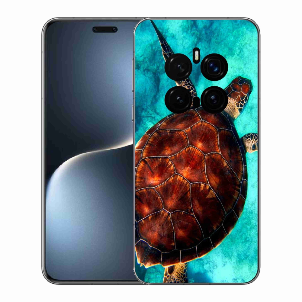 Gelový kryt mmCase na Honor Magic 7 Pro 5G - želva