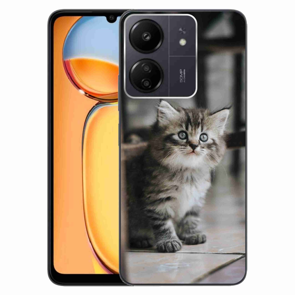 Gelový kryt mmCase na Xiaomi Poco C65/Redmi 13C - koťátko