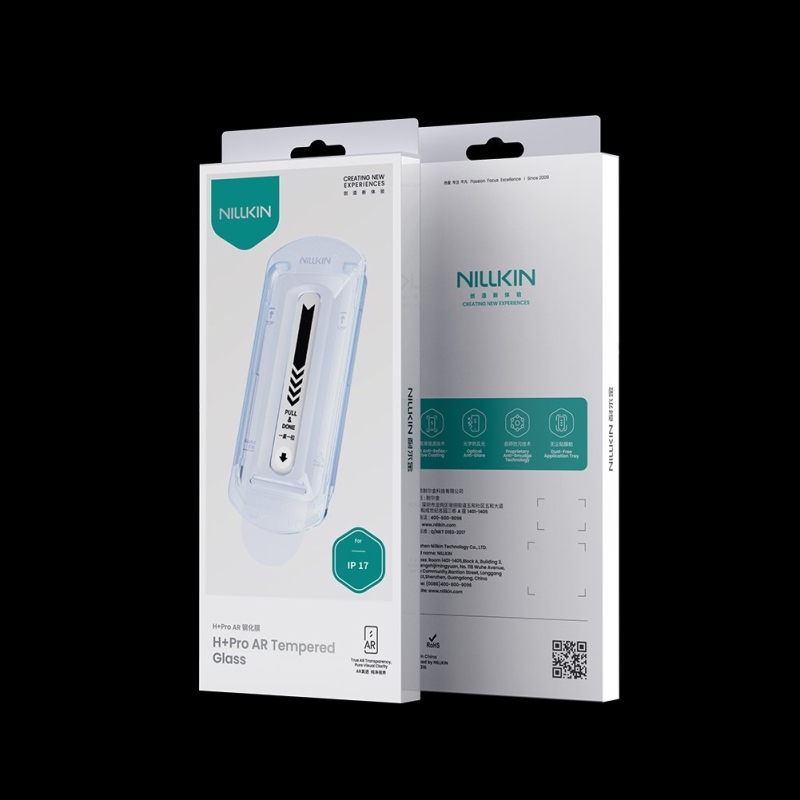 Nillkin Tvrzené Sklo 0.2mm H+ PRO 2.5D pro Apple iPhone 17 (s aplikátorem)