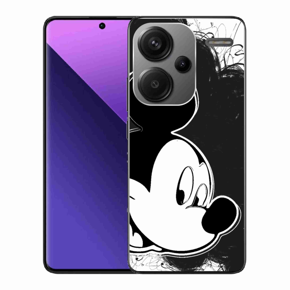 Gelový kryt mmCase na Xiaomi Redmi Note 13 Pro+ 5G - mickey mouse 1
