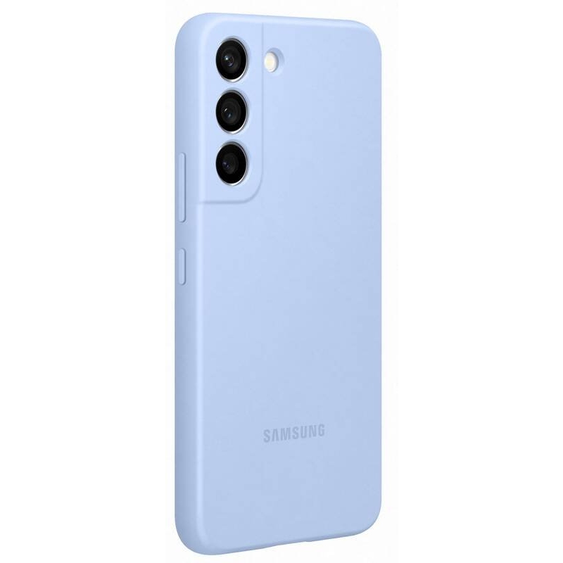 EF-PS901TLE Samsung Silikonový Kryt pro Galaxy S22 Sky Blue